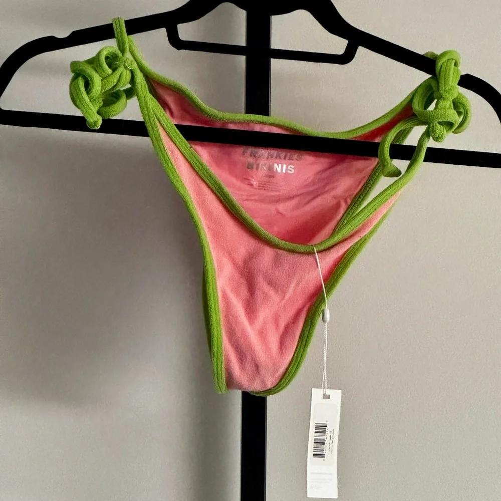 NWT Frankies Connor Terry Bikini Swim Bottoms